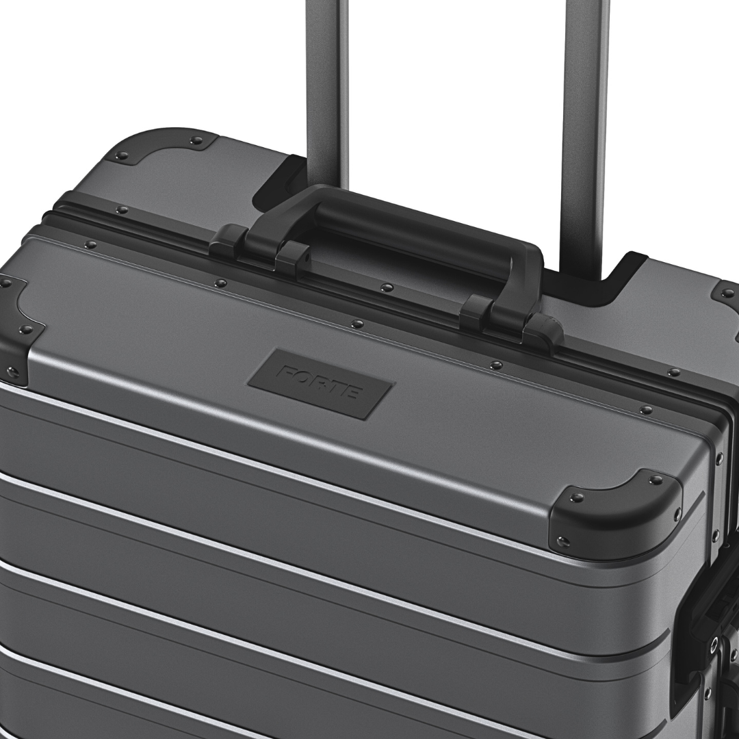 Gunmetal Grey Aluminium Check-In