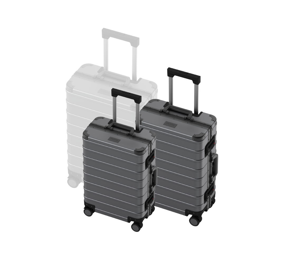 Aluminium Luggage Set
